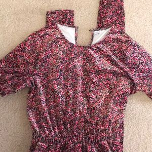 Velvet Old Navy floral pattern jumpsuit